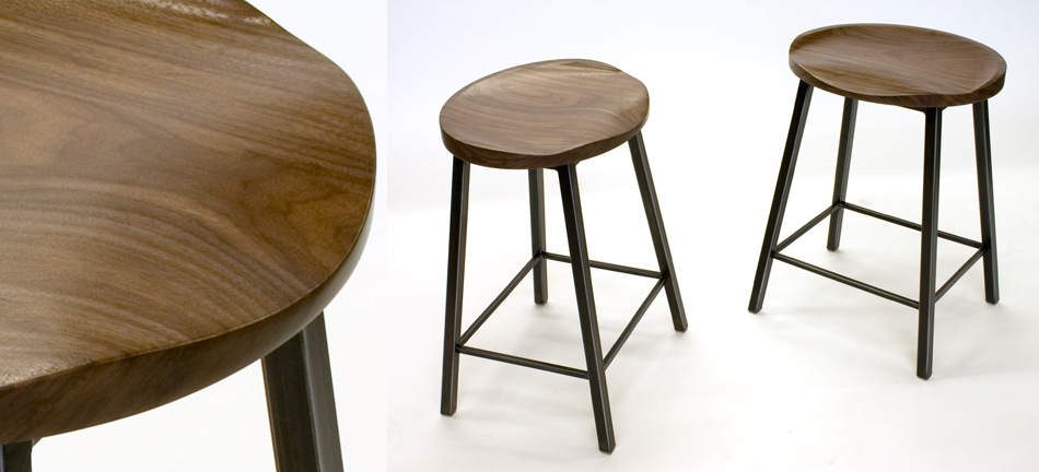 walnut stools